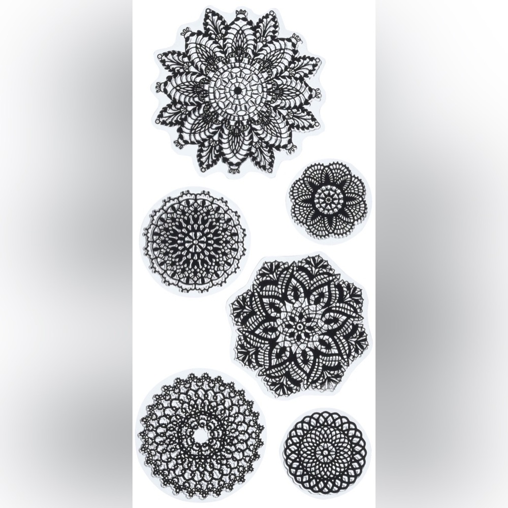 Inkadinkado Decorative Doilies Stamp Set